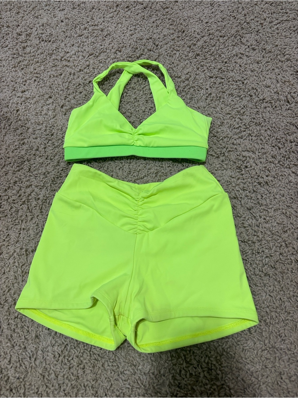 Tiger Friday Neon Green Set